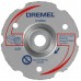 Dremel DSM20 Uniwersalna węglikowa tarcza tnąca do cięć powierzchniowych 77 mm 2615S600JB