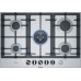 Bosch Serie 6 Płyta gazowa 75 cm Stal szlachetna PCQ7A5M90