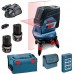 BOSCH GCL 2-50 C Laser liniowy + uchwyt obrotowy RM3 + aku 12V 2,0Ah; L-Boxx 06159940K