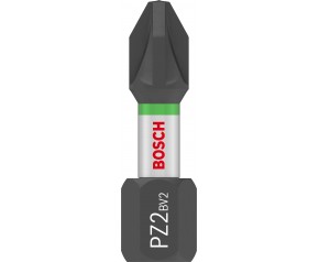 BOSCH Bit PRO Pozidriv Impact, PZ2, 25 mm, z okienkiem, 10 × 25 szt. 2607002804