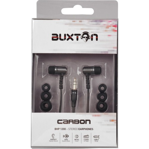 BUXTON BHP 1100 Słuchawki CARBON BLACK czarne 35032673 BUXTON BHP 1100 Słuchawki CARBON BLACK czarne 35032673