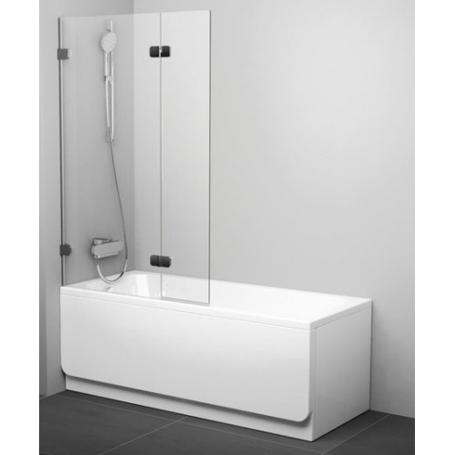 RAVAK Ścianka wannowa ruchoma BSV2-100 L chrom+Transparent 7ULA0A00Z1 RAVAK Ścianka wannowa ruchoma BSV2-100 L chrom+Transparent 7ULA0A00Z1