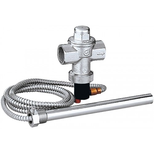 Caleffi Zawór upustowy bezpieczeństwa termicznego 3/4", z podwójnym czujnikiem 543513