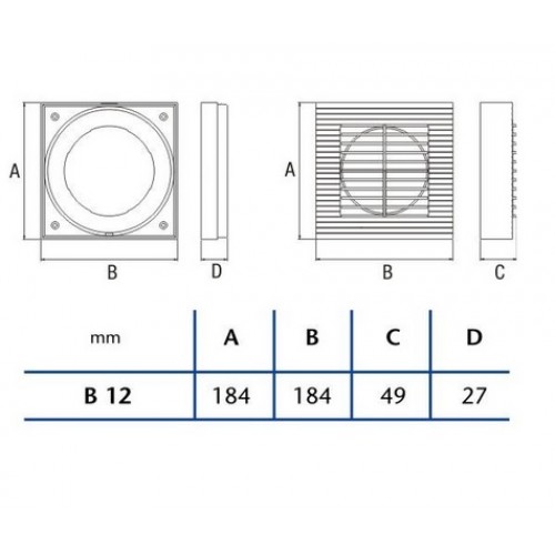 CATA B-12 zestaw okienny 01920000