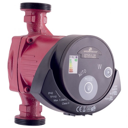 Ferro Weberman pompa elektroniczna do instalacji grzewczych i solarnych GPA 25-6 180, 0502 Ferro Weberman pompa elektroniczna do instalacji grzewczych i solarnych GPA 25-6 180, 0502