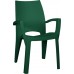 ALLIBERT SPRING Krzesło ogrodowe, 59 x 67 x 88 cm, ciemny zielony 17186172