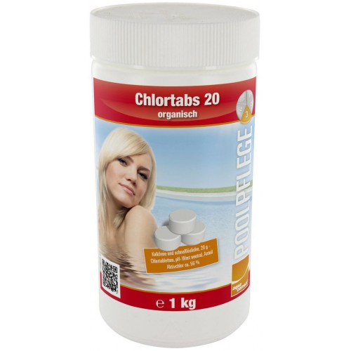 STEINBACH Chlor do basenu w tabletkach 56% bez wapna 20 g, 1 kg 070120