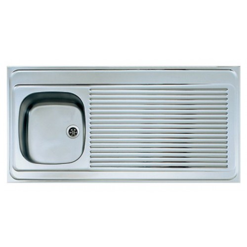 ALVEUS CLASSIC 90 satin zlewozmywak UNI, 120x60 cm, 1044591