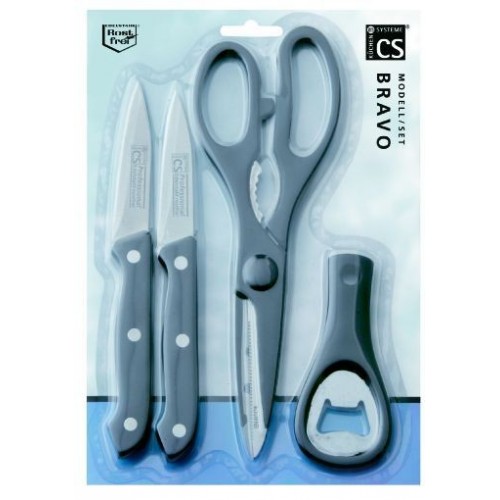 CS SOLINGEN Nóż, nożyczki, otwieracz – zestaw CS-009441