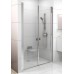 RAVAK CHROME CSDL2-120 Drzwi prysznicowe dwuelementowe satyna +transparent 0QVGCU0LZ1