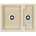 ALVEUS Cubo 20 zlewozmywak, 620 x 500 mm, beżowy 1067416