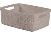 CURVER JUTE S 5L Koszyk 27 x 20 x 11 cm, taupe 01904-382