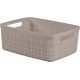 CURVER JUTE S 5L Koszyk 27 x 20 x 11 cm, taupe 01904-382