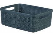 CURVER JUTE S 5L Koszyk 27 x 20 x 11 cm, ciemny szary 01904-G44