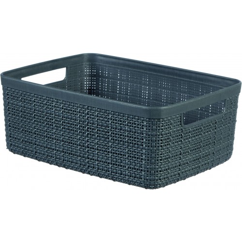 CURVER JUTE S 5L Koszyk 27 x 20 x 11 cm, ciemny szary 01904-G44