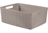 CURVER JUTE M 12L Koszyk 36 x 28 x 15 cm, taupe 01905-382