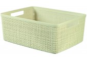 CURVER JUTE M 12L Koszyk 36 x 28 x 15 cm, beżowy 01905-885