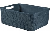 CURVER JUTE M 12L Koszyk 36 x 28 x 15 cm, ciemny szary 01905-G44