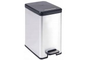 CURVER SLIM BIN 25L Kosz na śmieci 25 x 39,3 x 45,4 cm srebrny 02339-582