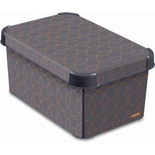 CURVER ART DECO S Pojemnik 29,5 x 19,5 x 13,5 cm 04710-A68