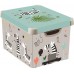 CURVER ZEBRA L Pudełko z pokrywką 39,5 x 24 x 29,5 cm 04711-Z18