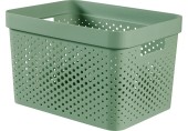 CURVER INFINITY 17L Pojemnik ażurowy 36 x 27 x 22 cm, zielony 04740-S86