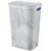CURVER INFINITY 59L Kosz na brudne pranie 43,7x35,1x60,2cm vzór marmur 04761-M74