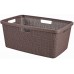 CURVER JUTE 46L Kosz na czyste pranie 59 x 39 x 26 cm, brązowy 08091-J28