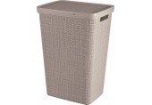 CURVER JUTE 58L Kosz na brudną bieliznę 43 x 34 x 60 cm, taupe 08093-382