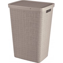 CURVER JUTE 58L Kosz na brudną bieliznę 43 x 34 x 60 cm, taupe 08093-382