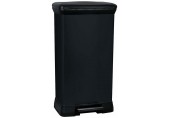 CURVER DECO BIN 50L Kosz na śmieci 39 x 29 x 73 cm czarny 02162-929