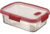 CURVER SMART COOK 0,9 L Pojemnik szklany 20x15x7cm transparentny/czerwony 00114-472