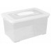 CURVER HANDY BOX 50L Pojemnik z pokrywą 60 x 40 x 28 cm transparentny 00270-001