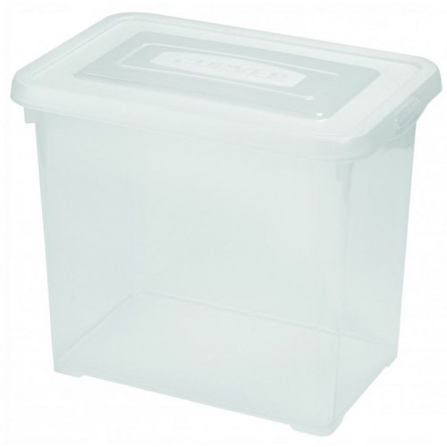 CURVER HANDY BOX 9L Pojemnik z pokrywą 29,4 x 19,4 x 24,4 cm transparentny 00447-001