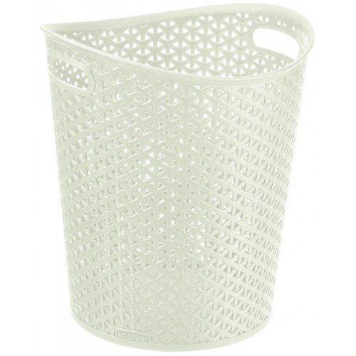 CURVER MY STYLE 13L Kosz na papier 29x29x33cm kremowy 00714-885 CURVER MY STYLE 13L Kosz na papier 29x29x33cm kremowy 00714-885