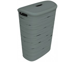 CURVER RIBBON 49l Kosz na pranie 45,7 x 27,3 x 59 cm szary 00746-T37