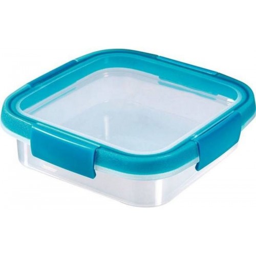 CURVER SMART FRESH 0,6L Pojemnik na żywność 16x16x5cm przezroczysty/niebieski 00926-284