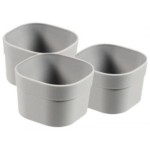 CURVER INFINITY DIVIDER XS set 3 organizerów 8 x 8 x 5 cm szary 01724-099