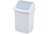 CURVER CLICK IT 9L Kosz na śmieci 22,9 x 18,9 x 38,1 cm szary 04042-591