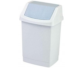 CURVER CLICK IT 9L Kosz na śmieci 22,9 x 18,9 x 38,1 cm szary 04042-591