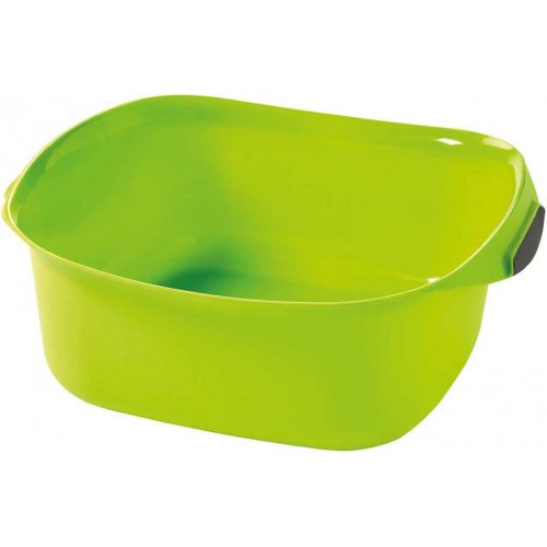 CURVER Miska kwadratowa 10 l, zielona 02337-590