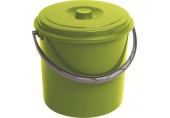CURVER Wiadro z pokrywką 16 l zielone 03208-114