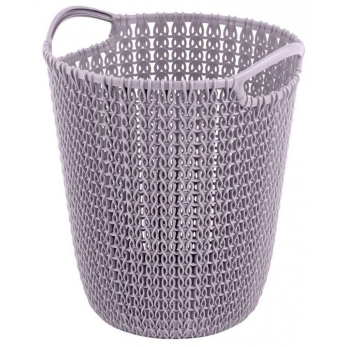 CURVER KNIT 7L Kosz na papier 24 x 23 x 27 cm liliowy 03678-X69