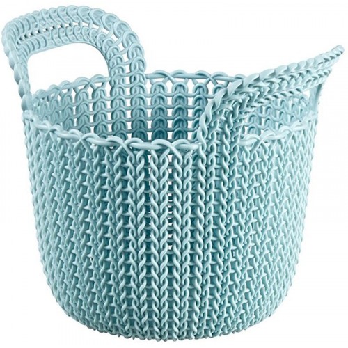 CURVER KNIT XS 3L Koszyk okrągły 23x19x19 cm jasny niebieski 03671-X60 CURVER KNIT XS 3L Koszyk okrągły 23x19x19 cm jasny niebieski 03671-X60