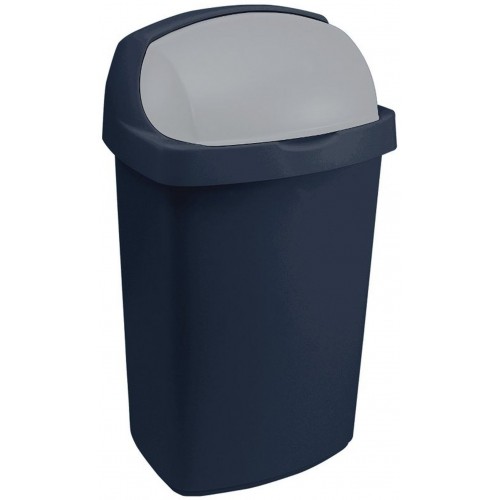 CURVER ROLL TOP 10L Kosz na śmieci 24x21,5x41,5cm niebieski 03974-266 CURVER ROLL TOP 10L Kosz na śmieci 24x21,5x41,5cm niebieski 03974-266