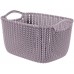CURVER KNIT S 8l Kosz 30x22x17cm liliowy 03674-X69