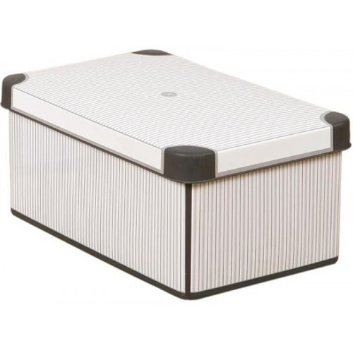 CURVER CLASSICO S Pojemnik 29,5 x 19,5 x 13,5 cm szary/biały 04710-D41