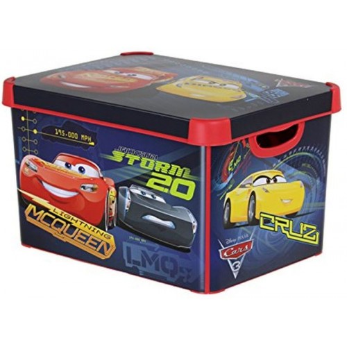 CURVER CARS L Pudełko z pokrywką 39,5 x 24 x 29,5 cm 04711-C73 CURVER CARS L Pudełko z pokrywką 39,5 x 24 x 29,5 cm 04711-C73