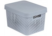 CURVER INFINITY 17L Pudełko do przechowywania 36 x 22 x 27 cm szare 04742-099