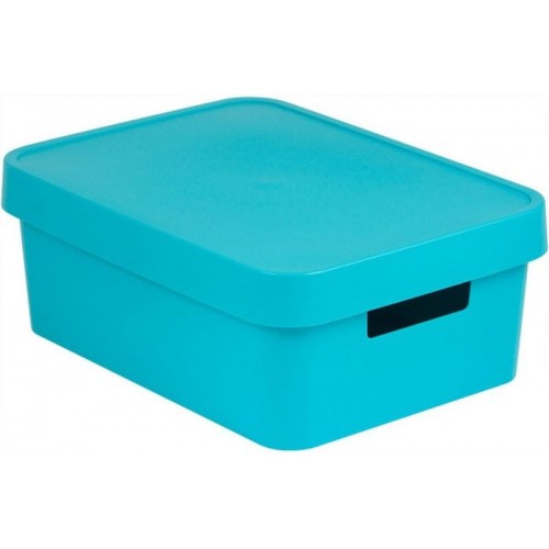 CURVER INFINITY 11L Pudełko do przechowywania 36 x 14 x 27 cm niebieskie 04752-X34
